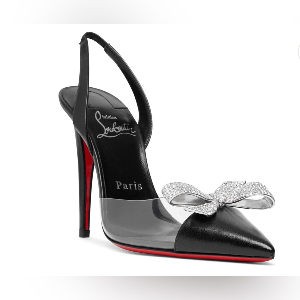 CHRISTIAN LOUBOUTIN Astrinodo 100 sling PVC pumps